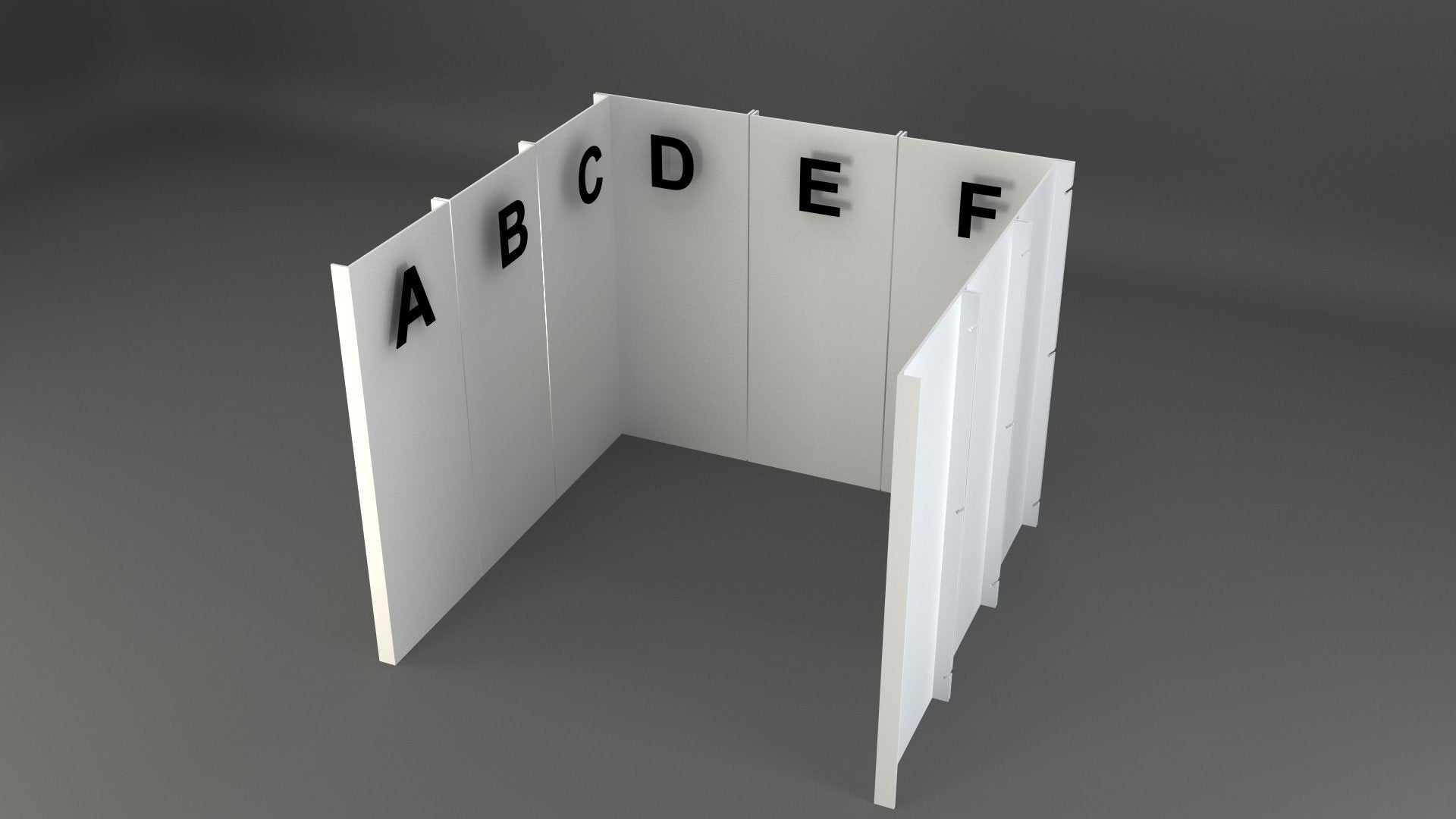 3x3 Exhibition Stand