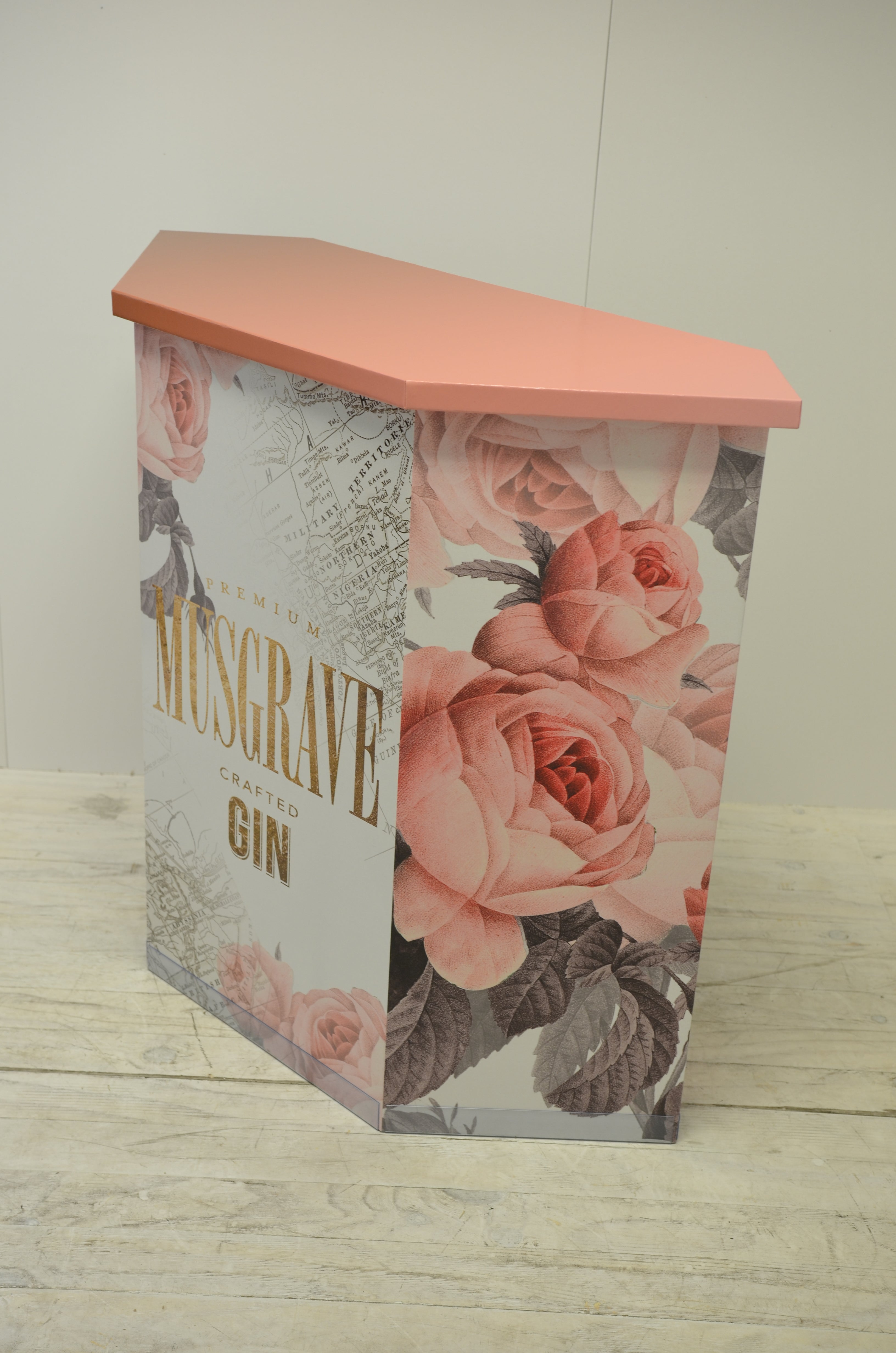 Musgrave Gin Promo Table