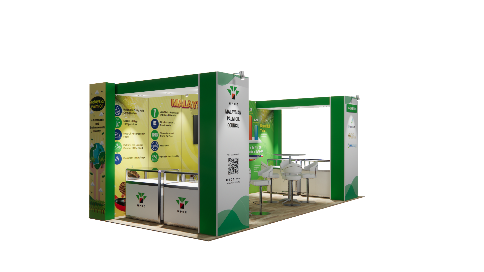 Malaysian Palm Oil Stand