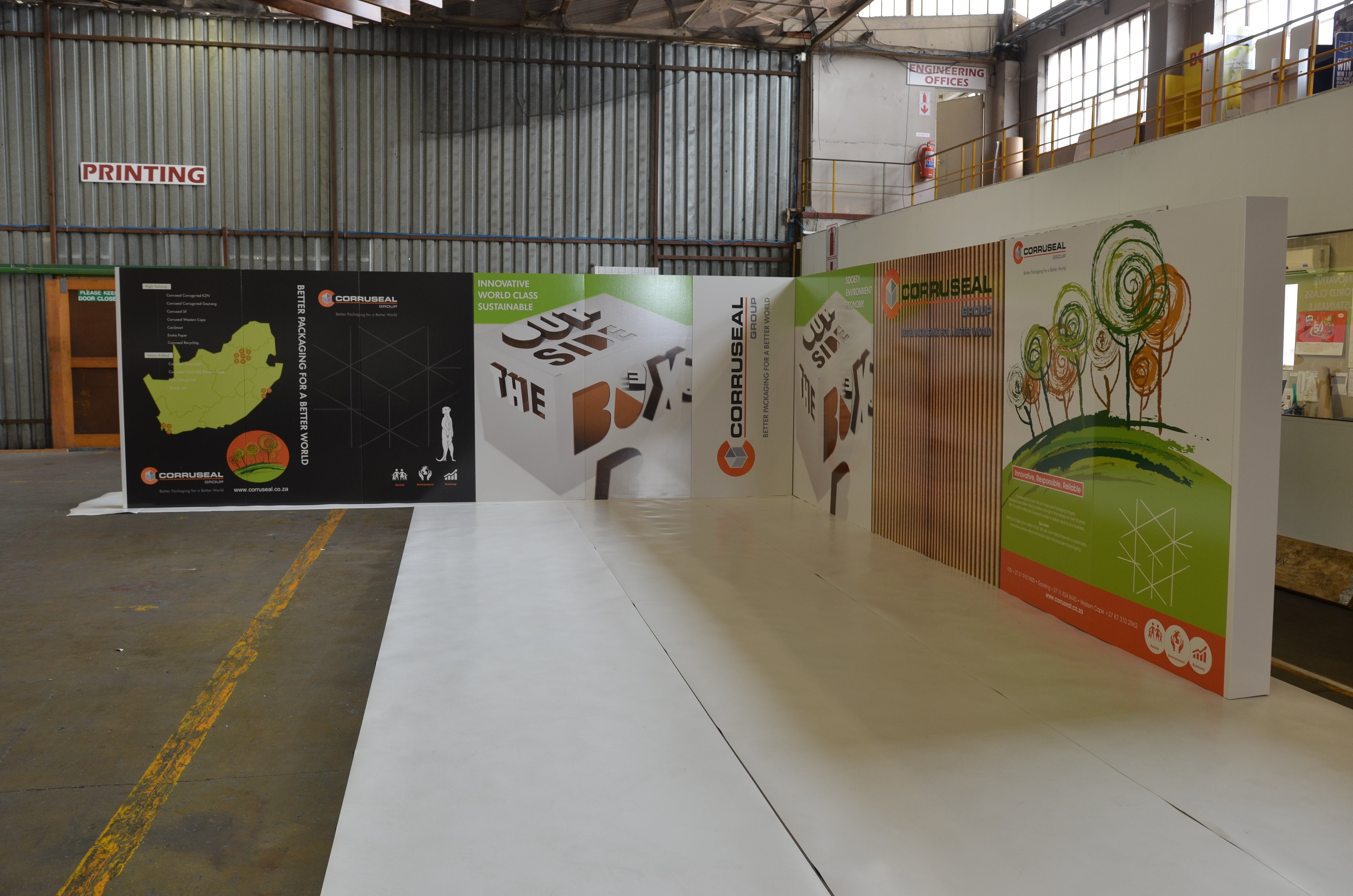 Corruseal Expo Stand