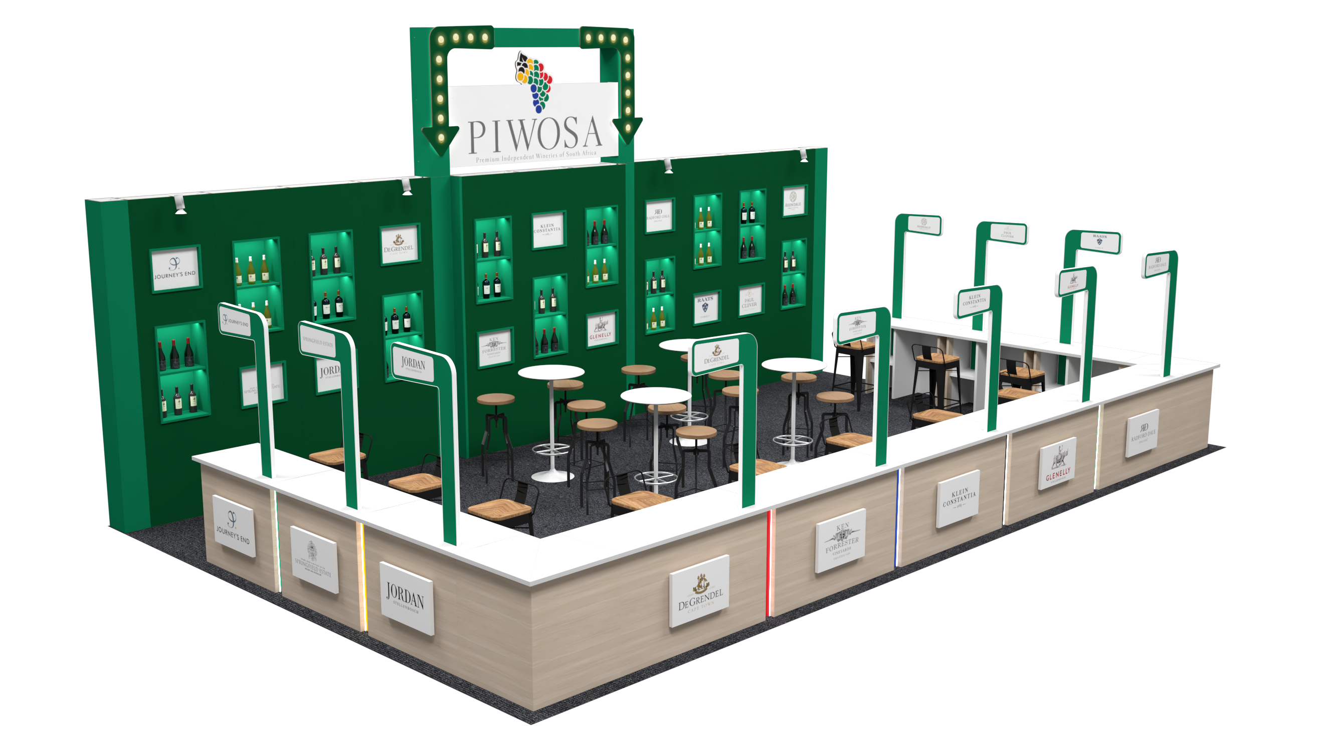 PIWOSA Cape Wine Stand