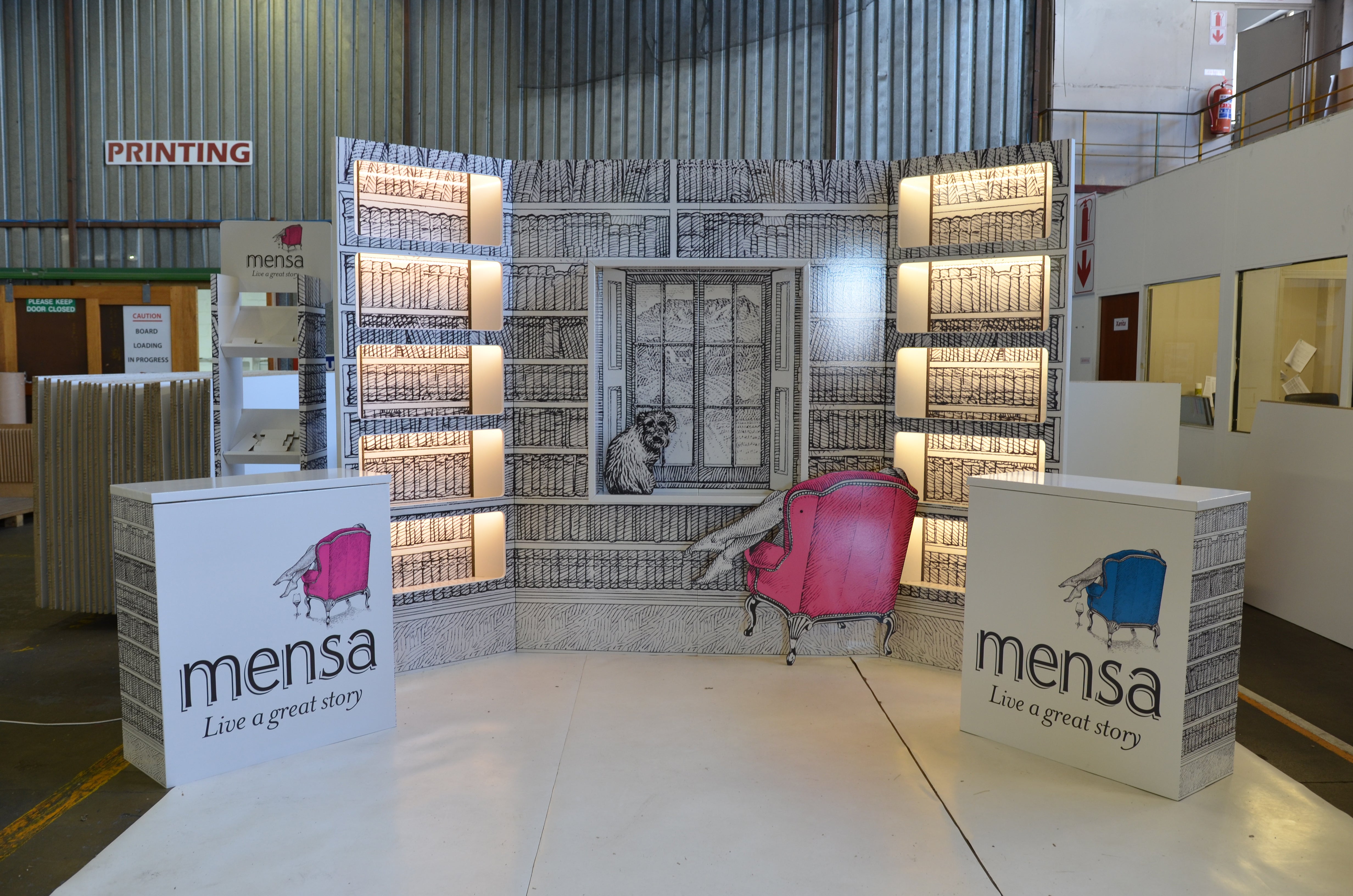 Mensa Wines Expo Stand
