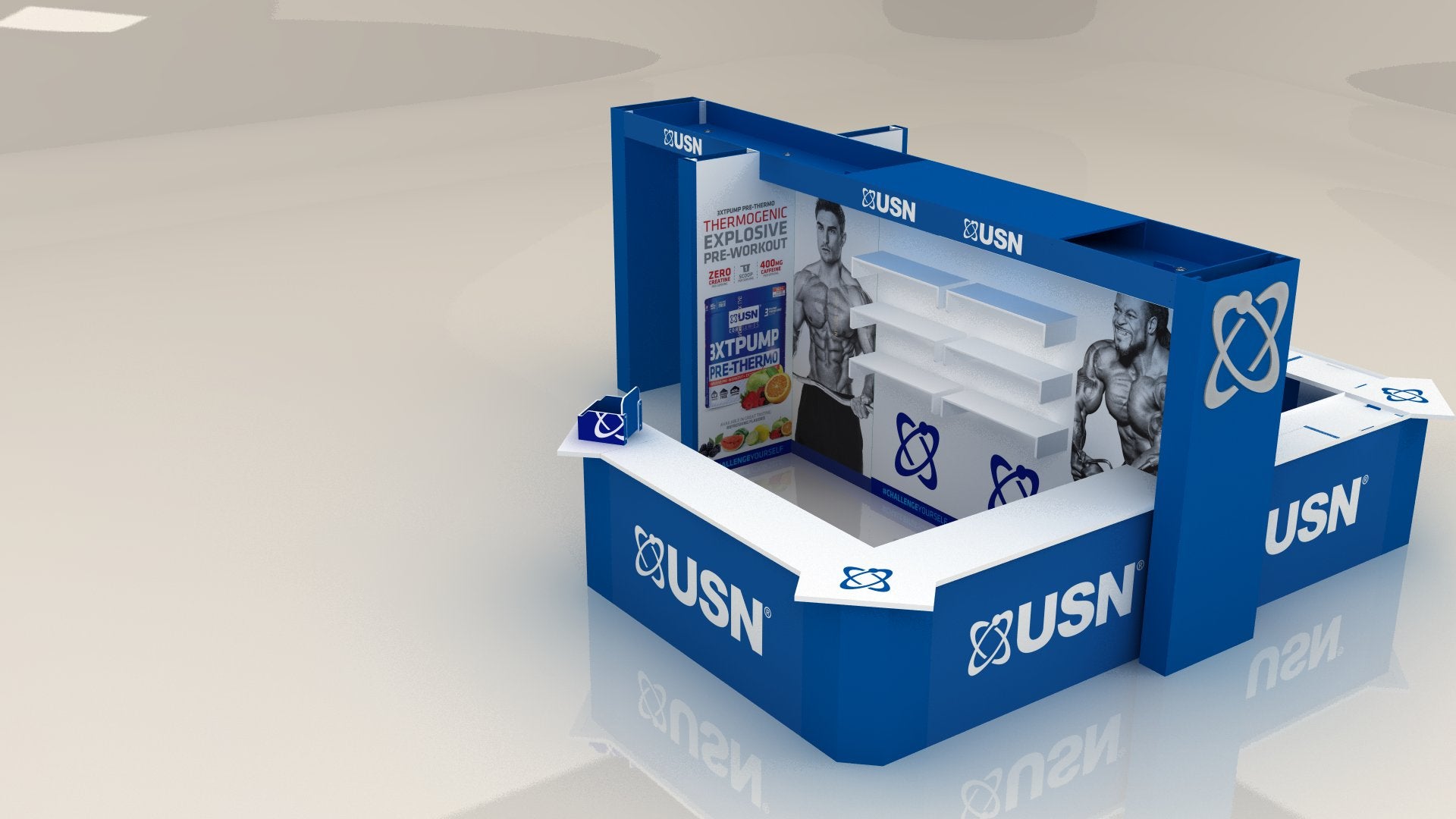 USN USA Main Stand