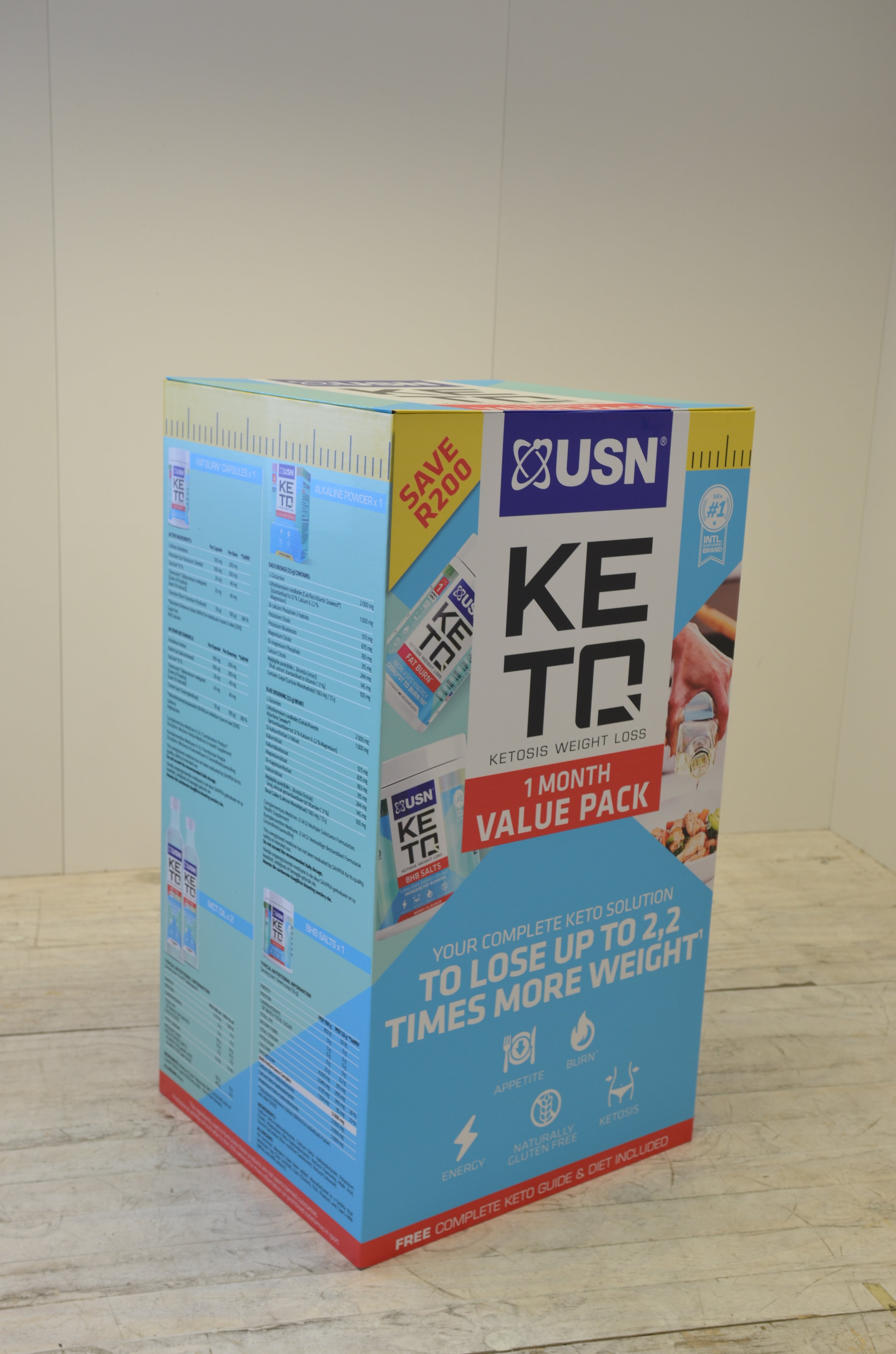 USN Keto Box Standee