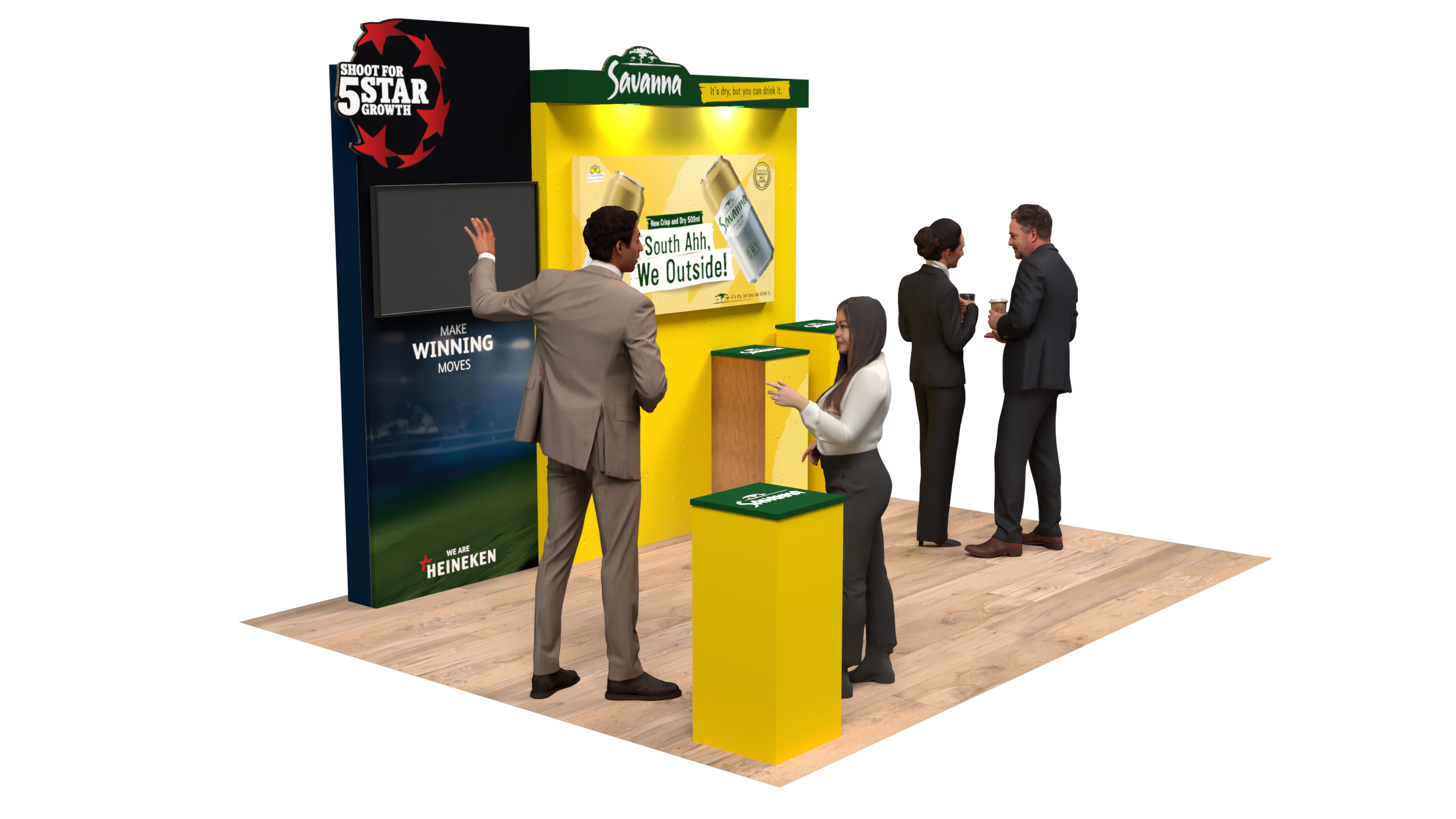 Heineken 5Star Roadshow Stand