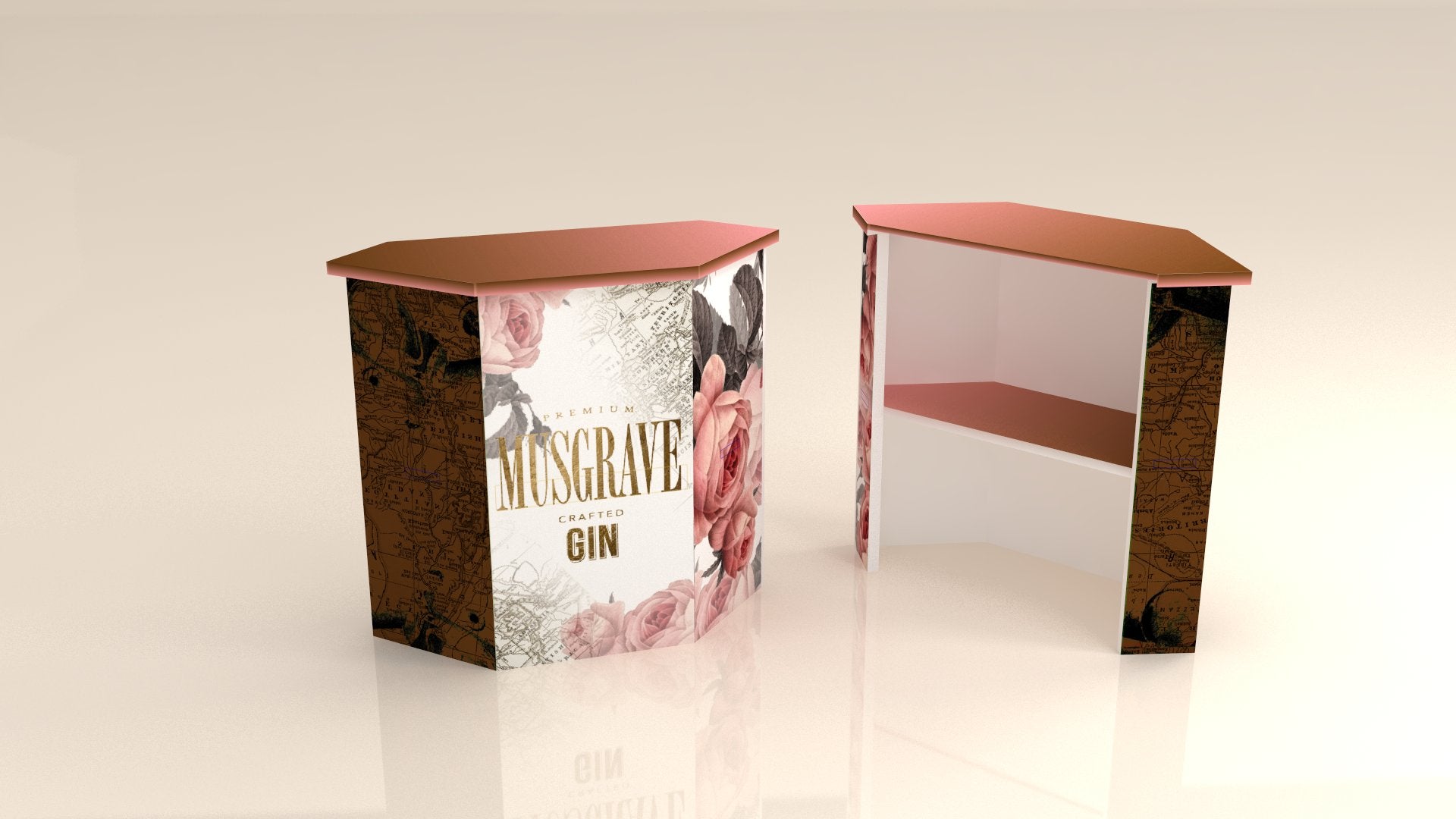 Musgrave Gin Promo Table