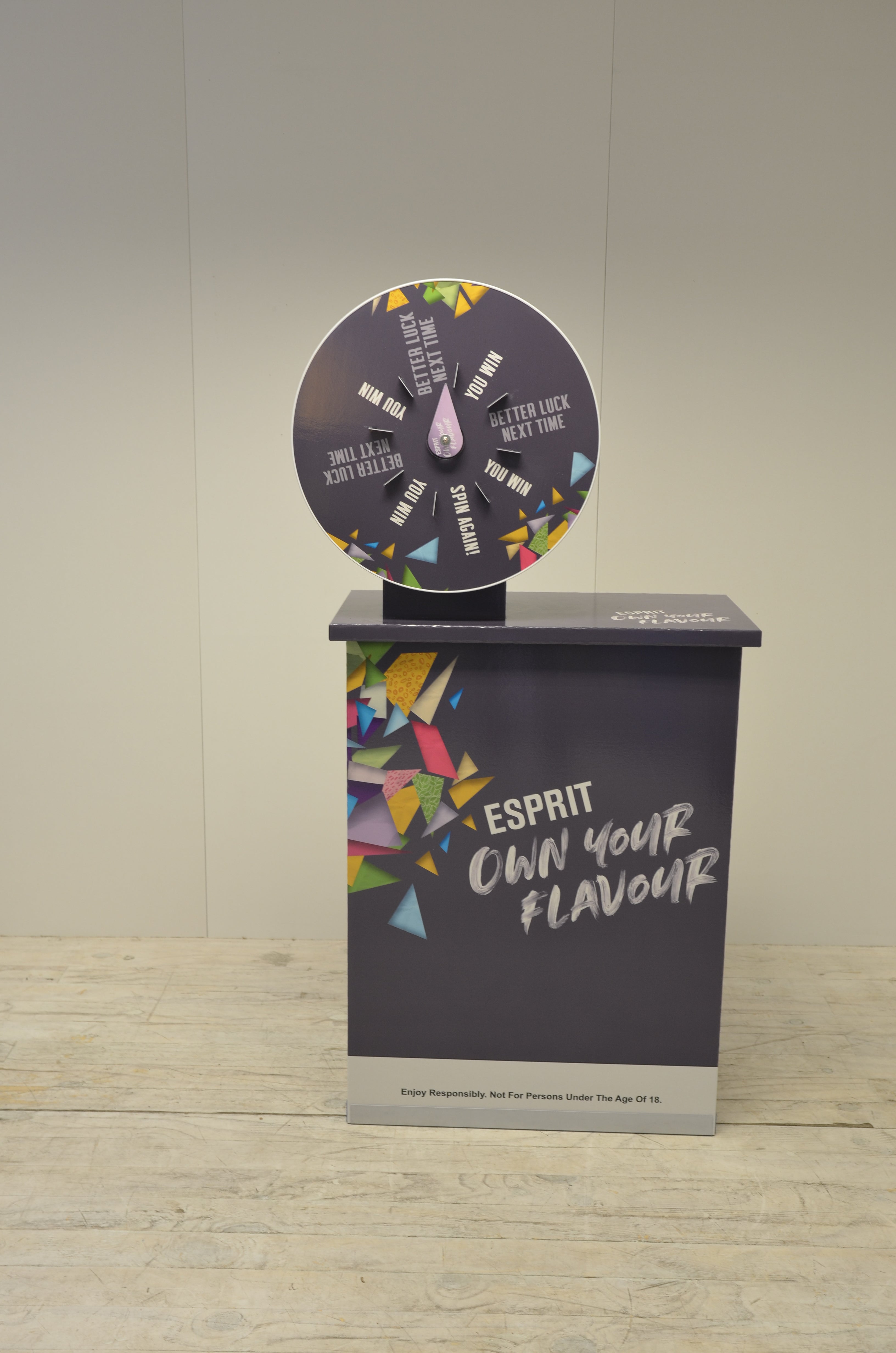 Esprit Spin and Win