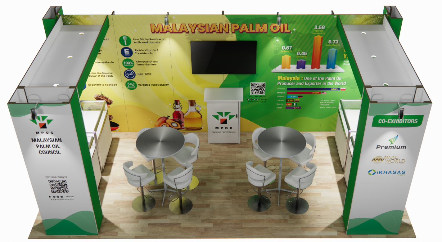 Malaysian Palm Oil Stand