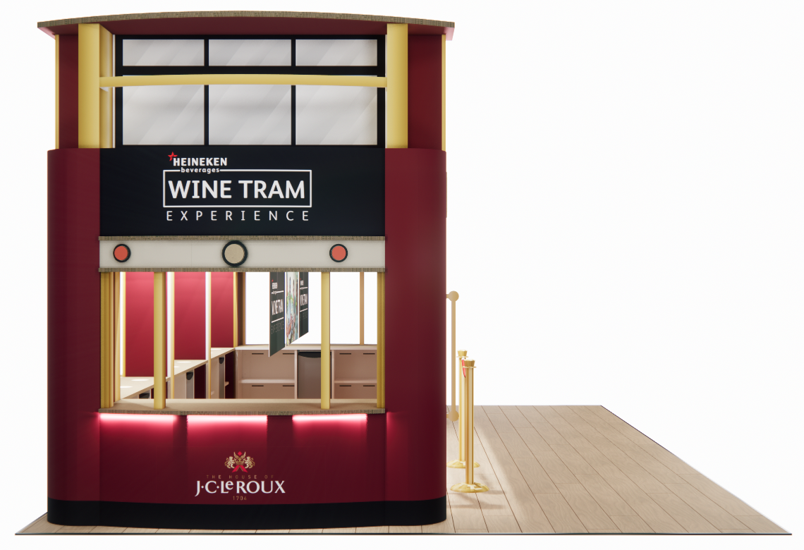 Heineken Wines Stand