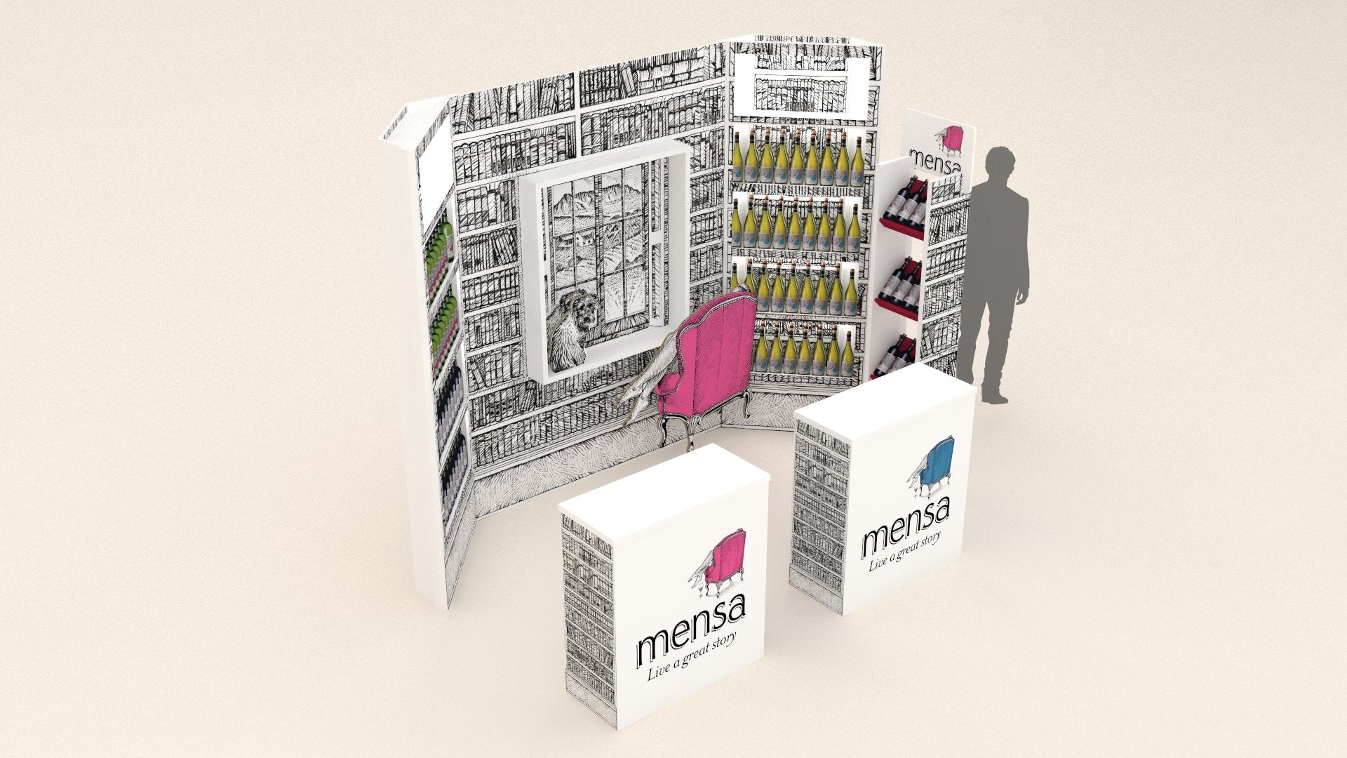 Mensa Wines Expo Stand