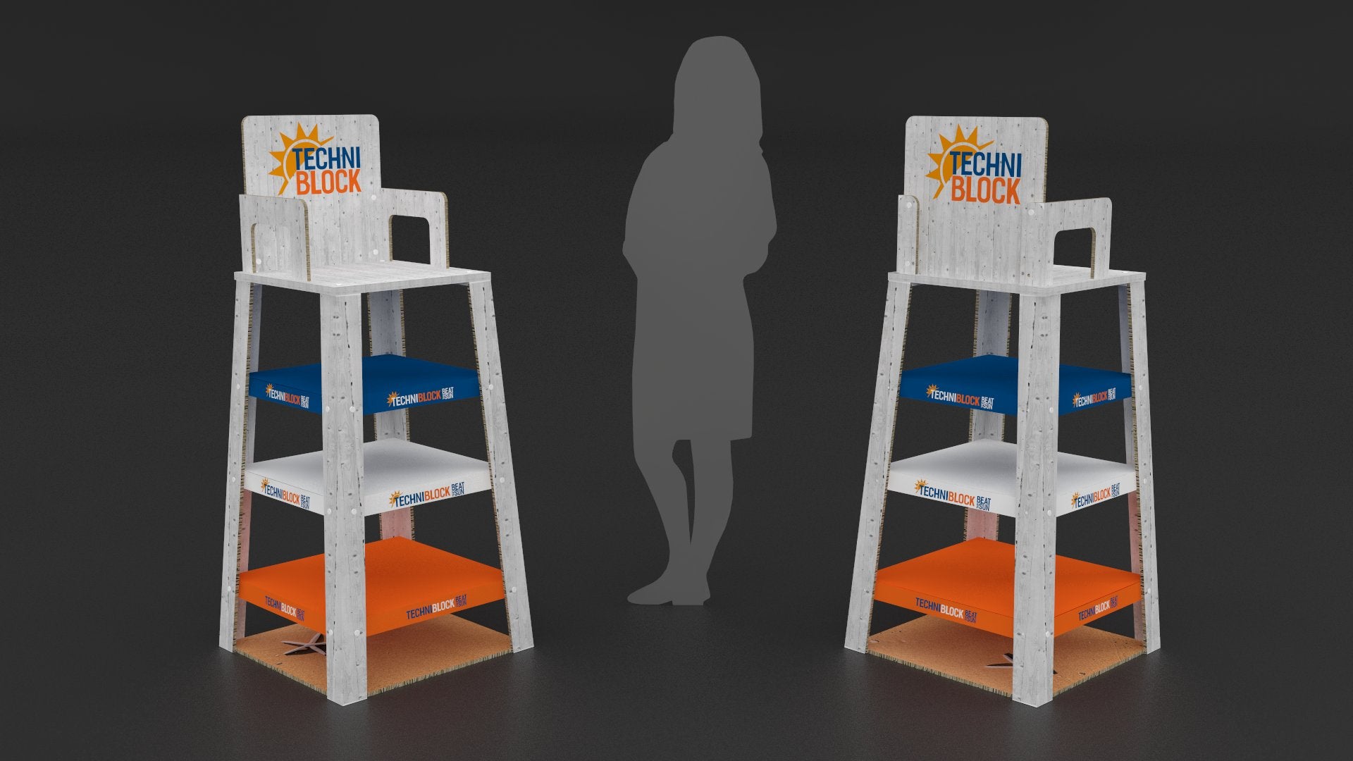Lifeguard Chair Display