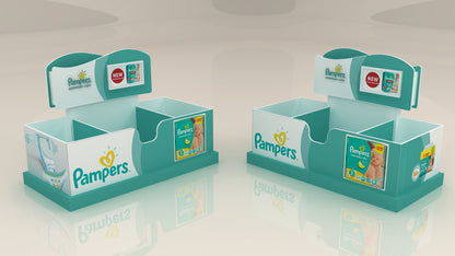 P&G Pampers Dump Bin