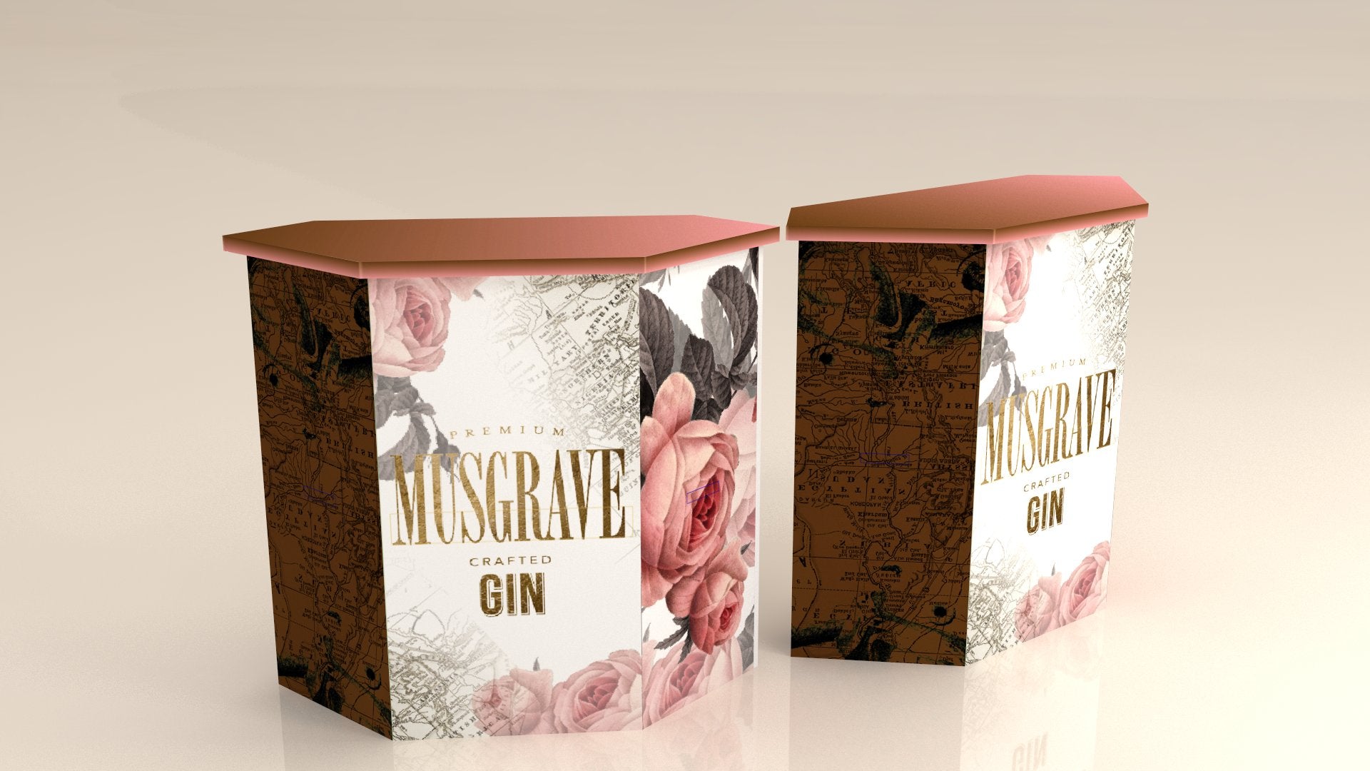 Musgrave Gin Promo Table