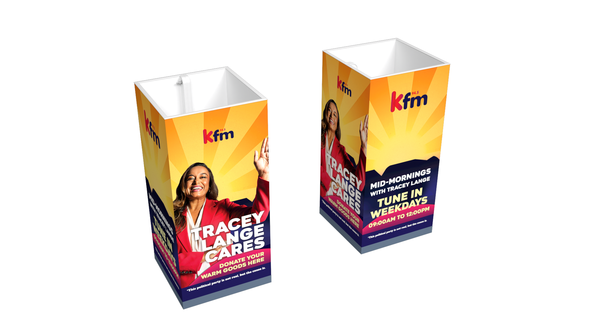 Primedia Donation Boxes