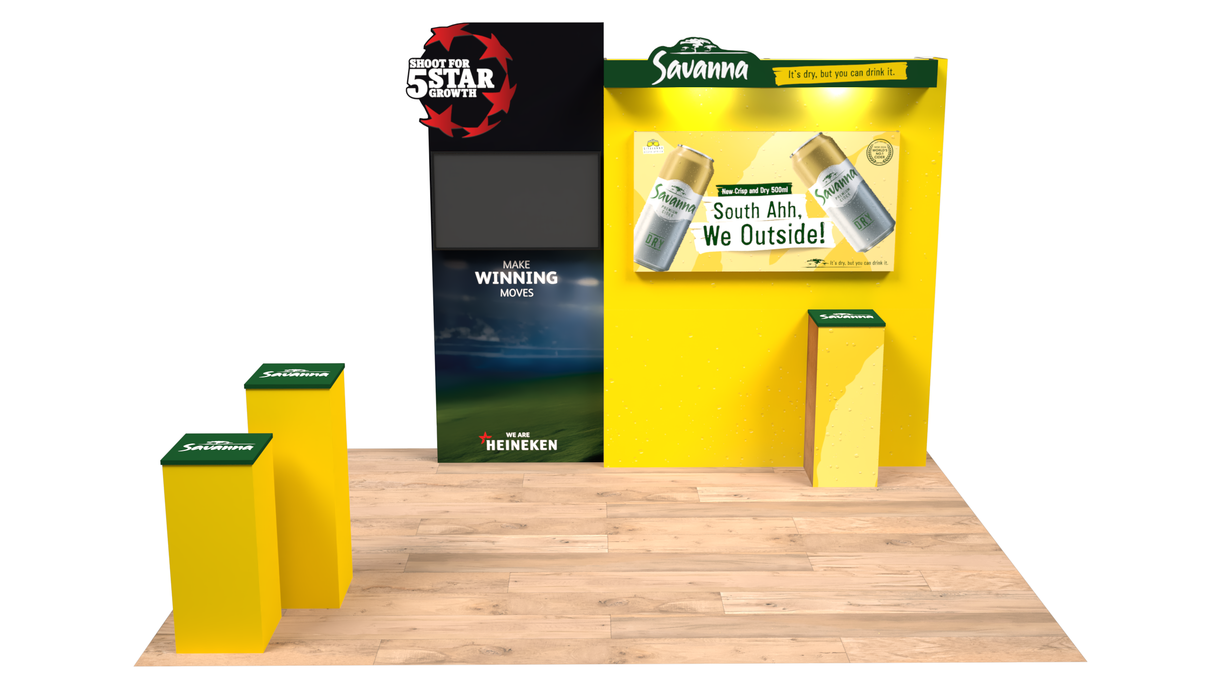 Heineken 5Star Roadshow Stand