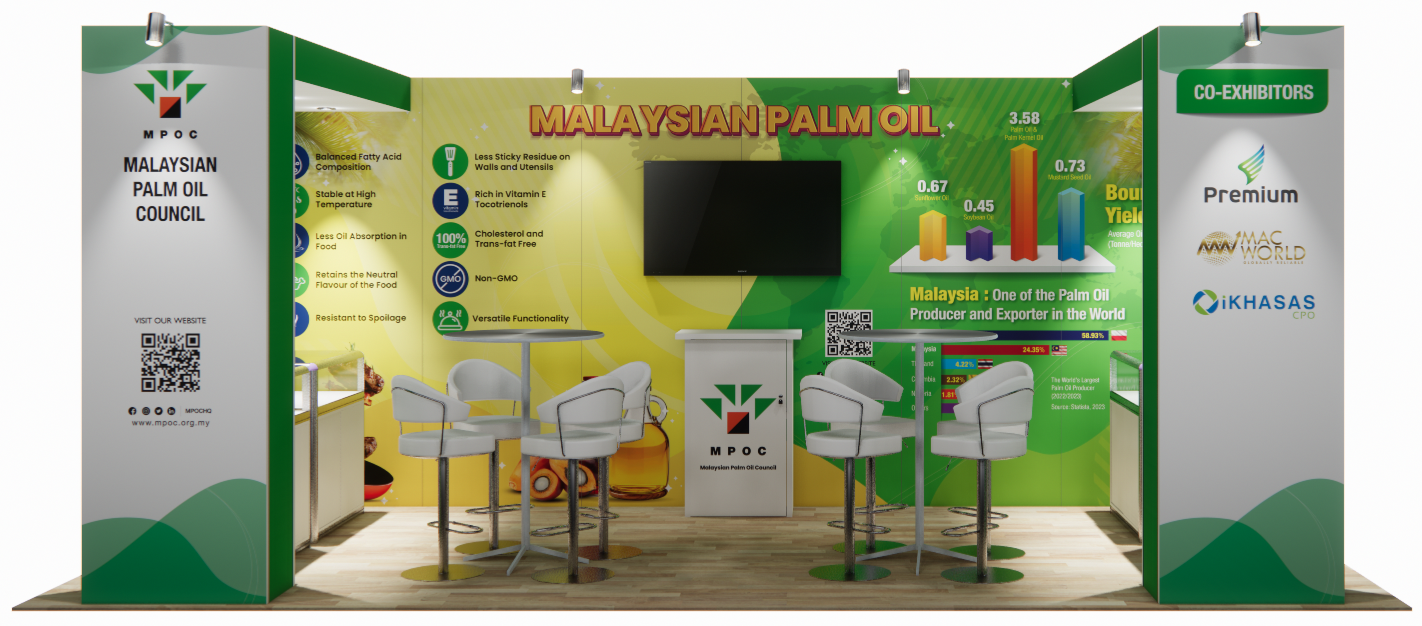 Malaysian Palm Oil Stand
