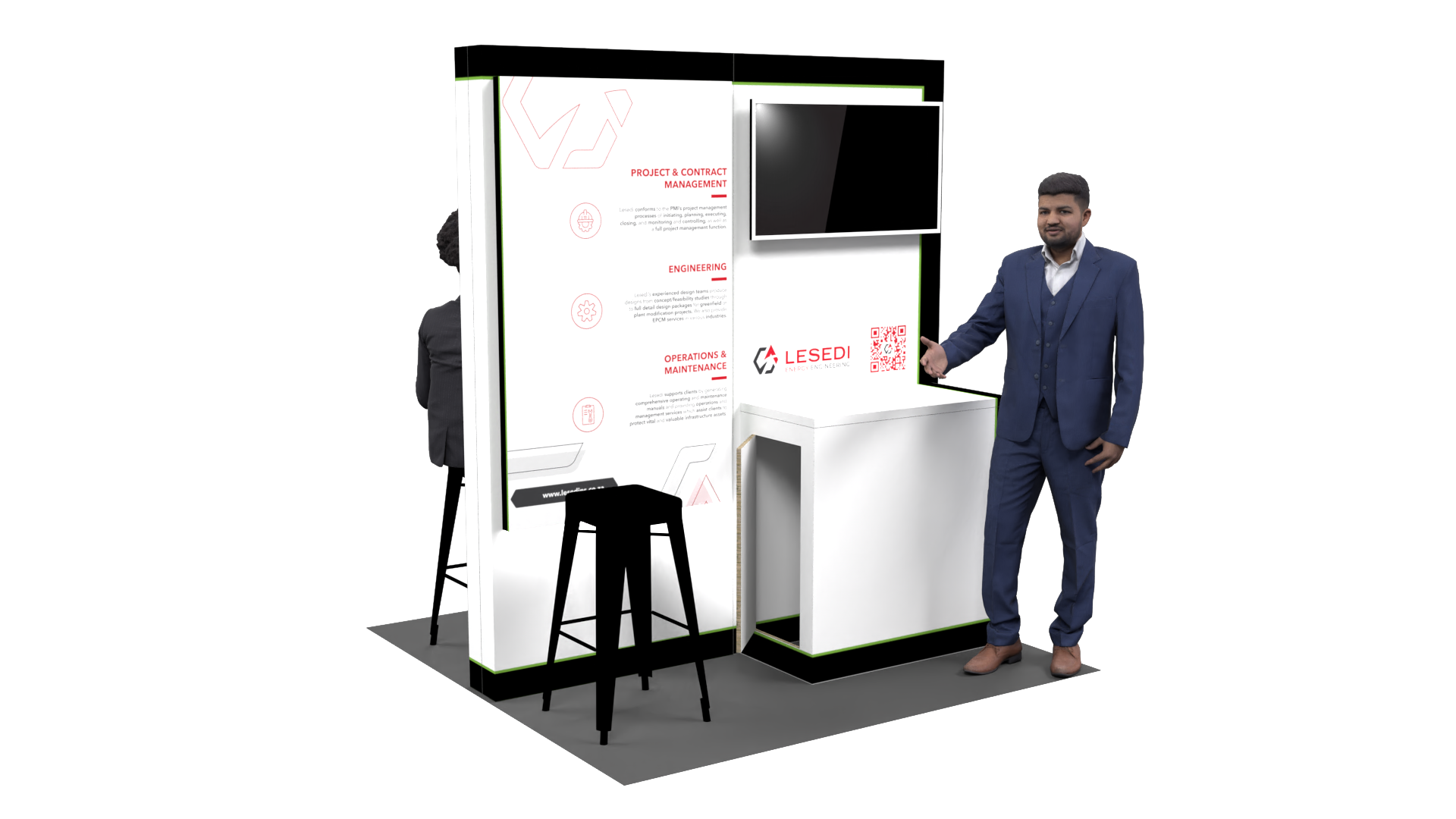 AB Contour Lounge Stand