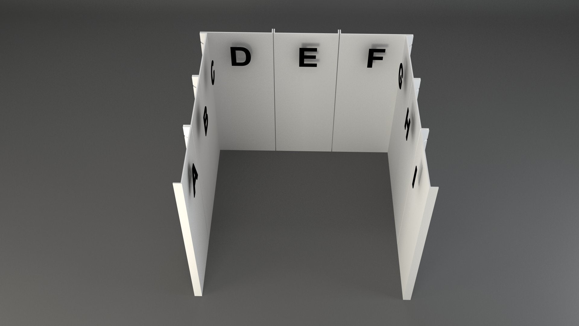 3x3 Exhibition Stand