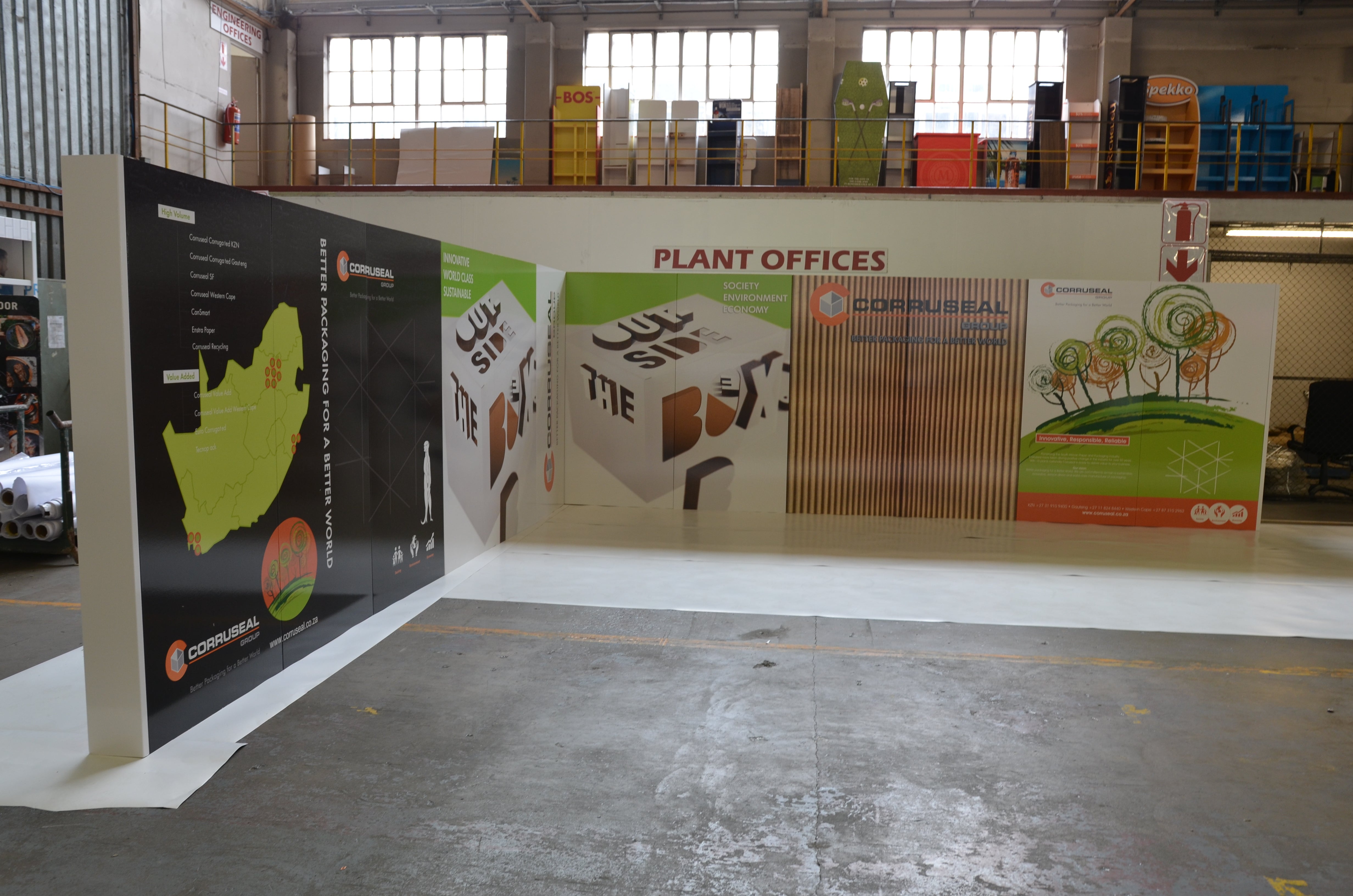 Corruseal Expo Stand