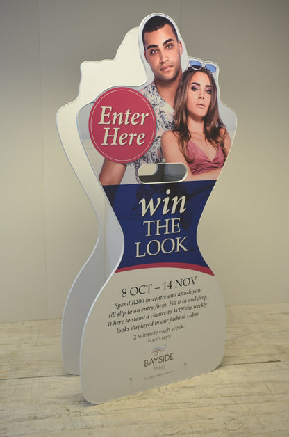 Mustard Seed Entry Box Standee