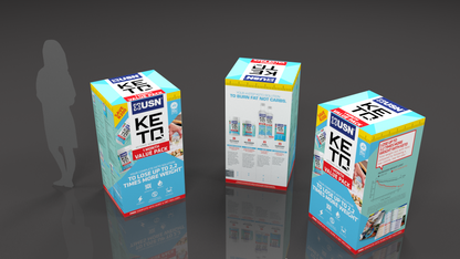 USN Keto Box Standee