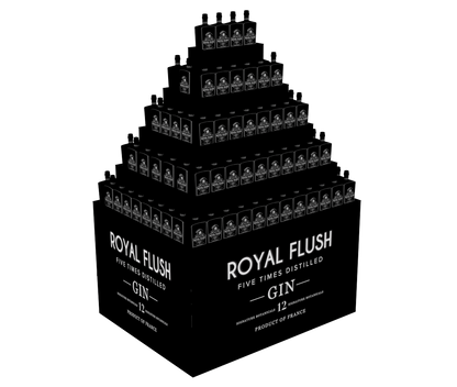 Blue Sky Royal Flush Xmas Display