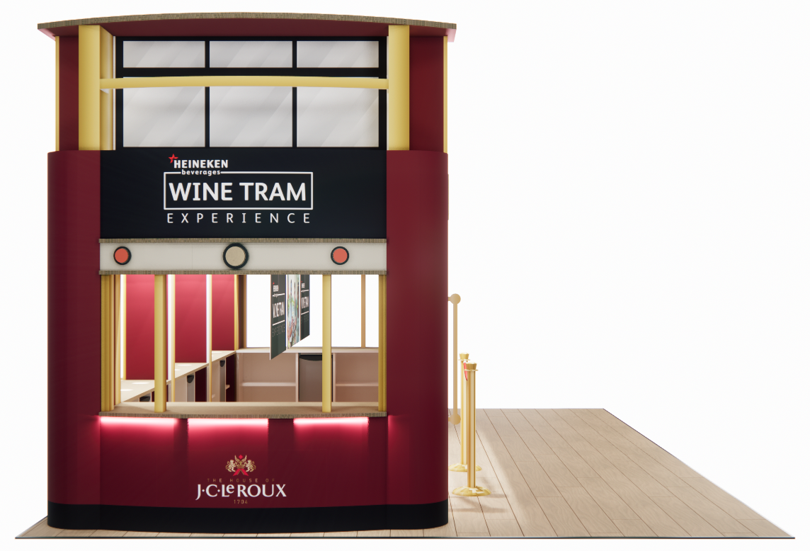 Heineken Wines Stand