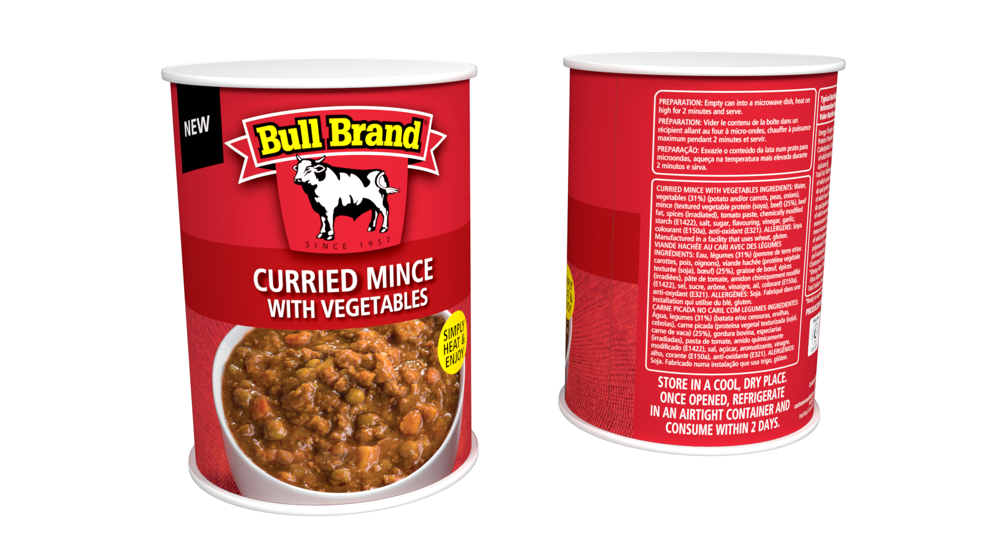 Bull Brand Half Can