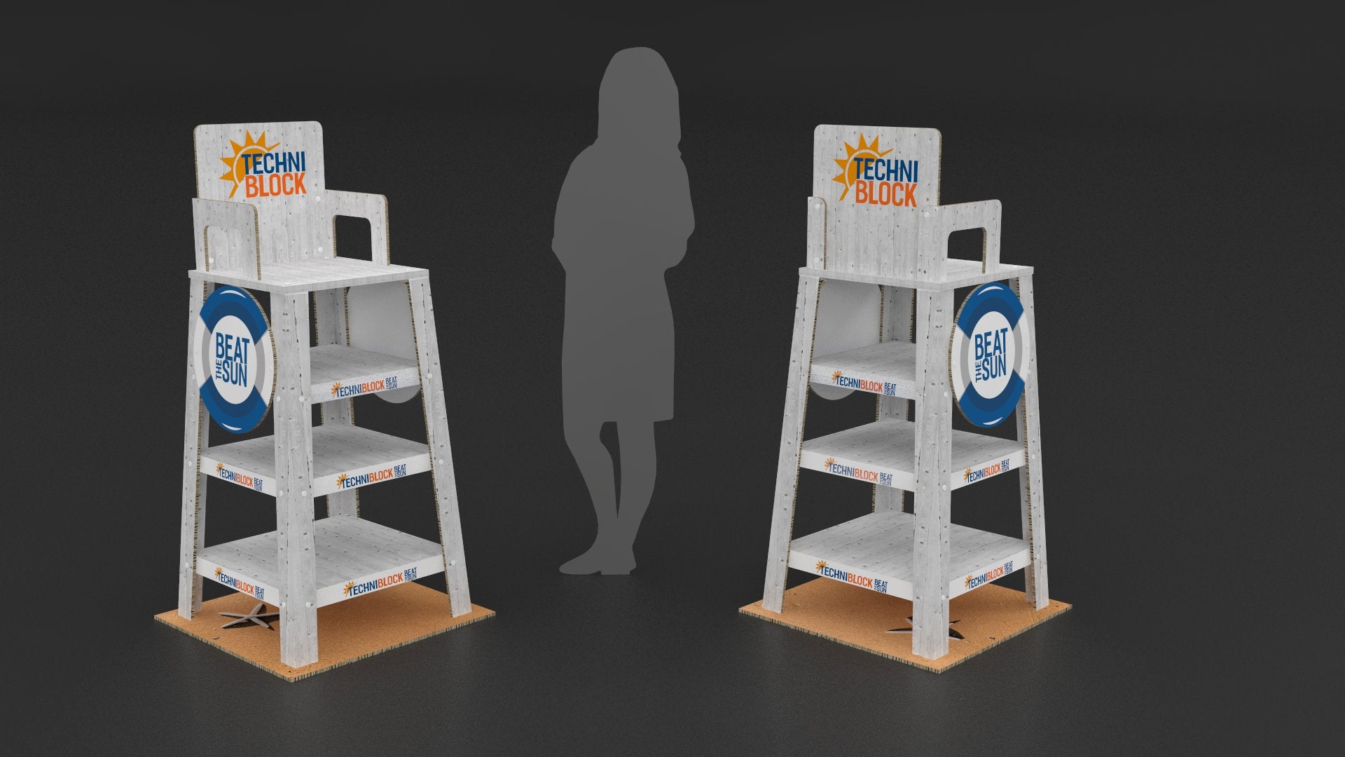 Lifeguard Chair Display