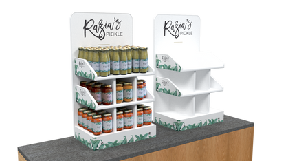 Razias Pickle Point of Purchase CDU